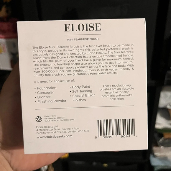 Eloise mini teardrop brush - Picture 3 of 4